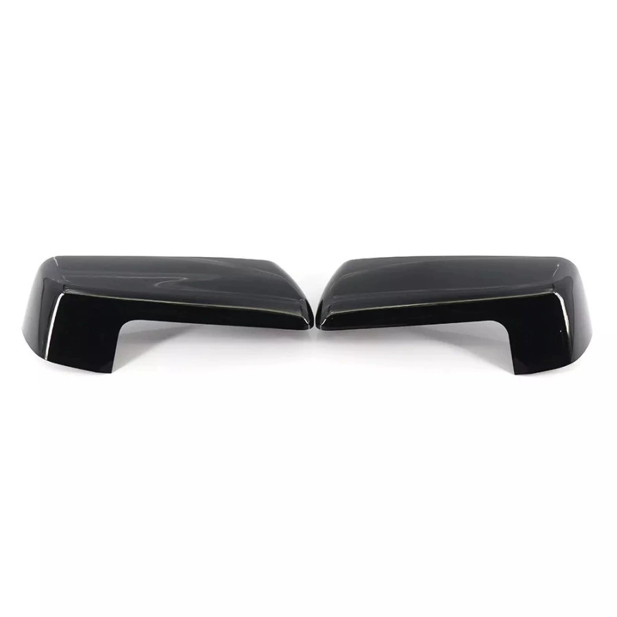 Для 20-24 моделей Chevrolet Silverado блестящий черный зеркальный чехол для пианино черный капот зеркала