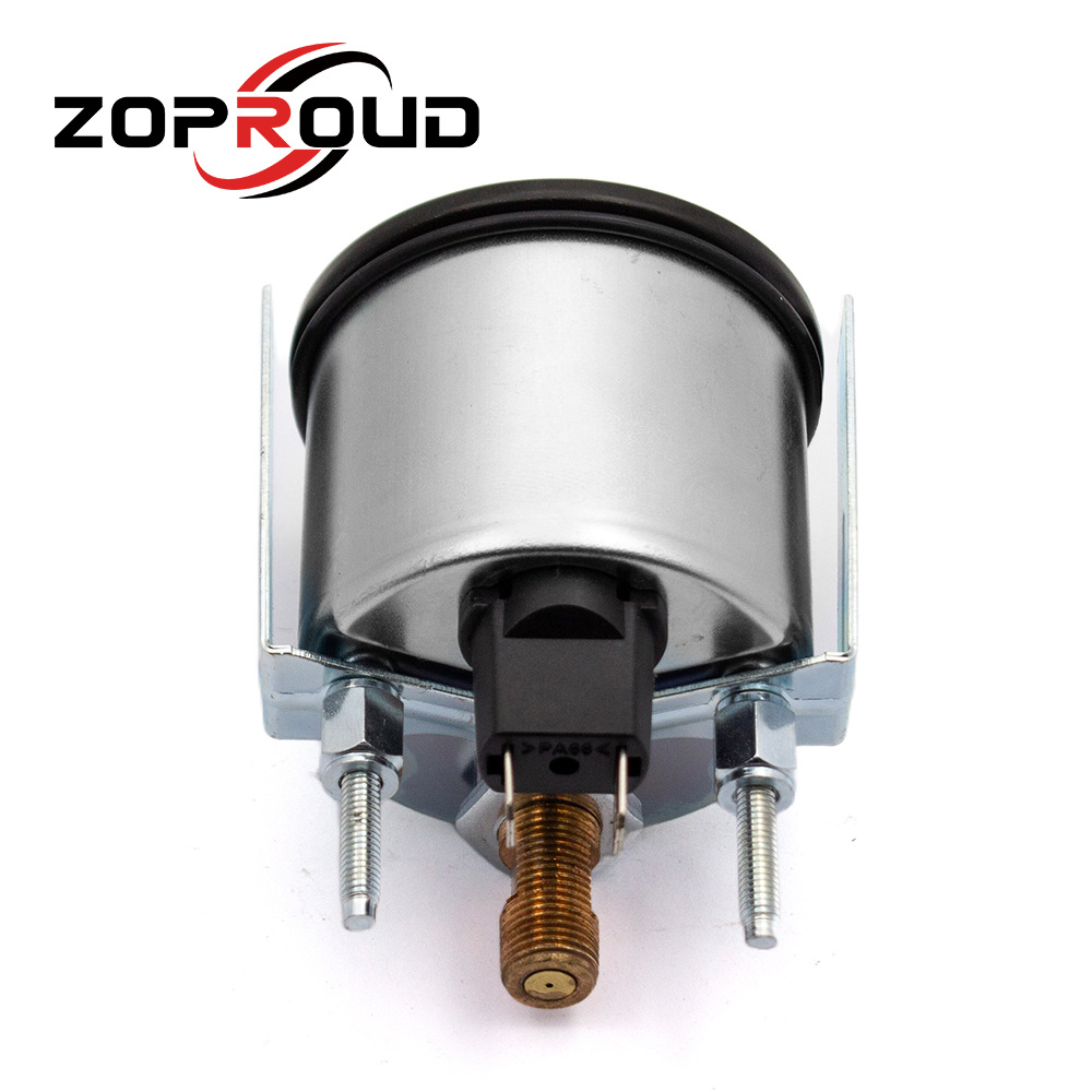 2inch /52Mm Mechanical Air Pressure Gauge Direct Sensing 0~10Bar Dual Scale Display Engineering Vehicle Instrument