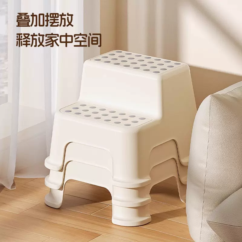 禧天龙儿童洗漱台踩脚凳浴室防滑梯凳结实马桶凳家用加厚台阶凳