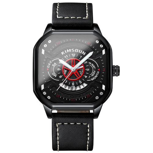 Cross-border Golden Brands Men's Watch, Student Trendy Waterproof Glow-in-the-Dark Men's Quartz Watch Wholesale