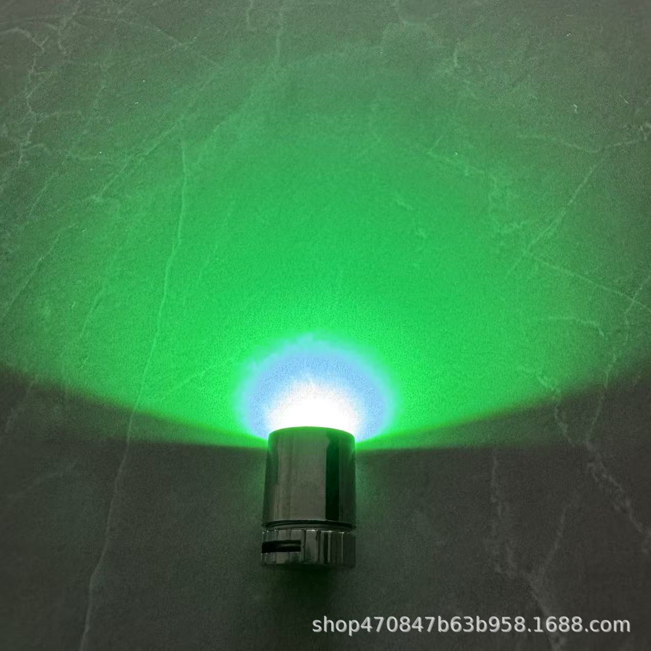 Electroplating pen light green light (battery included)