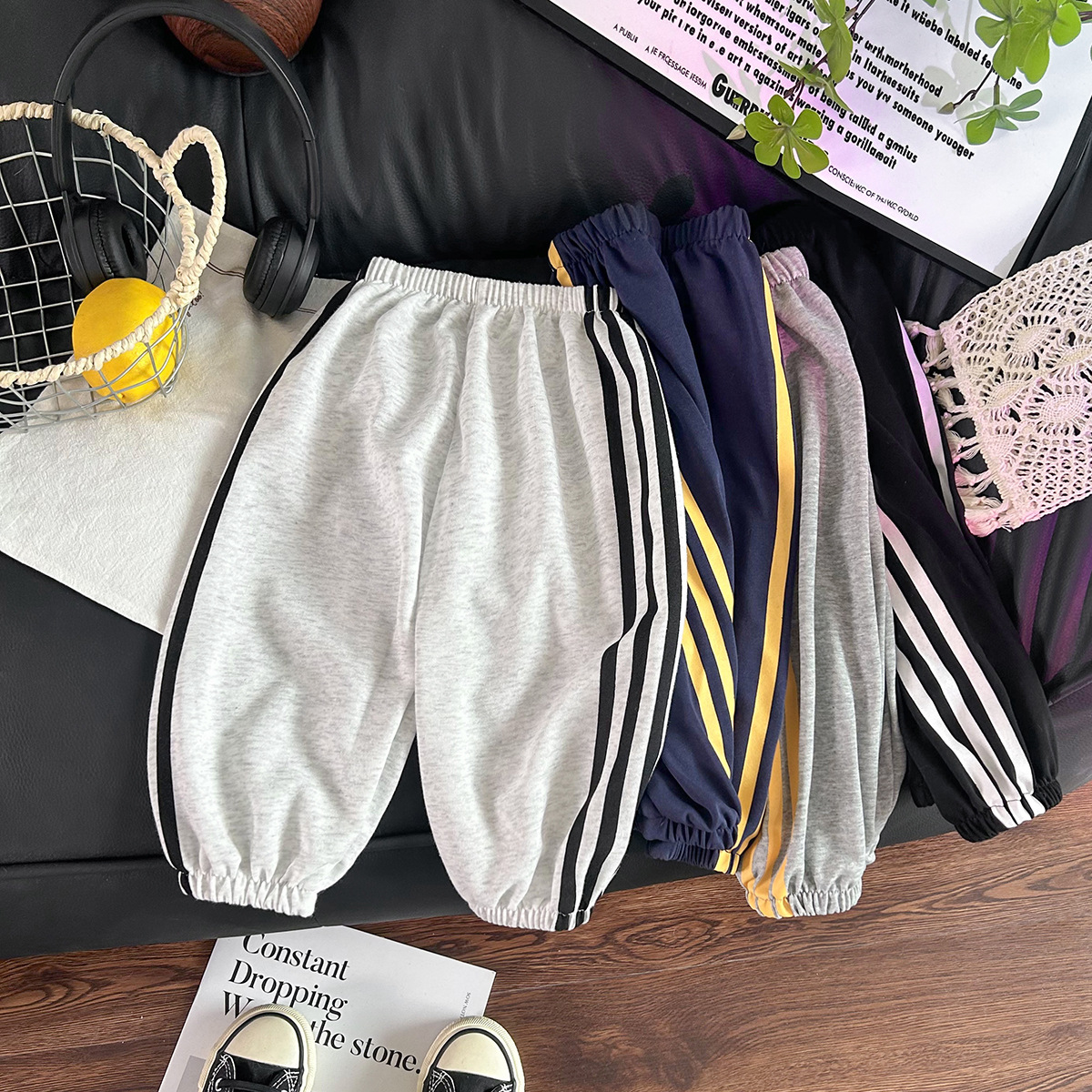 Autumn summer children's trousers for men and women