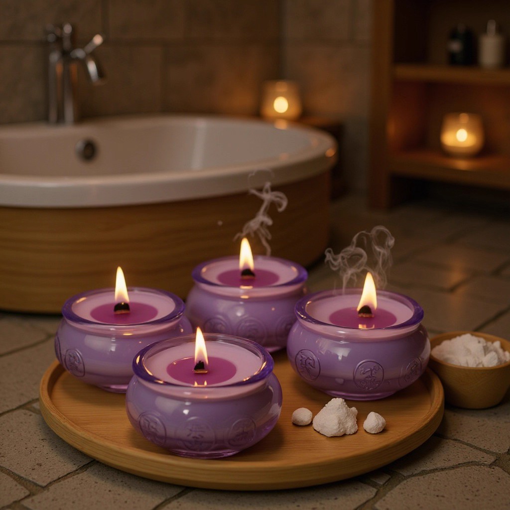 Treasure Bowl Aromatherapy Candle Ancient Style Incense Ornament Bedroom Long-lasting Fragrance Diffuser New Year Gift_voghion.com