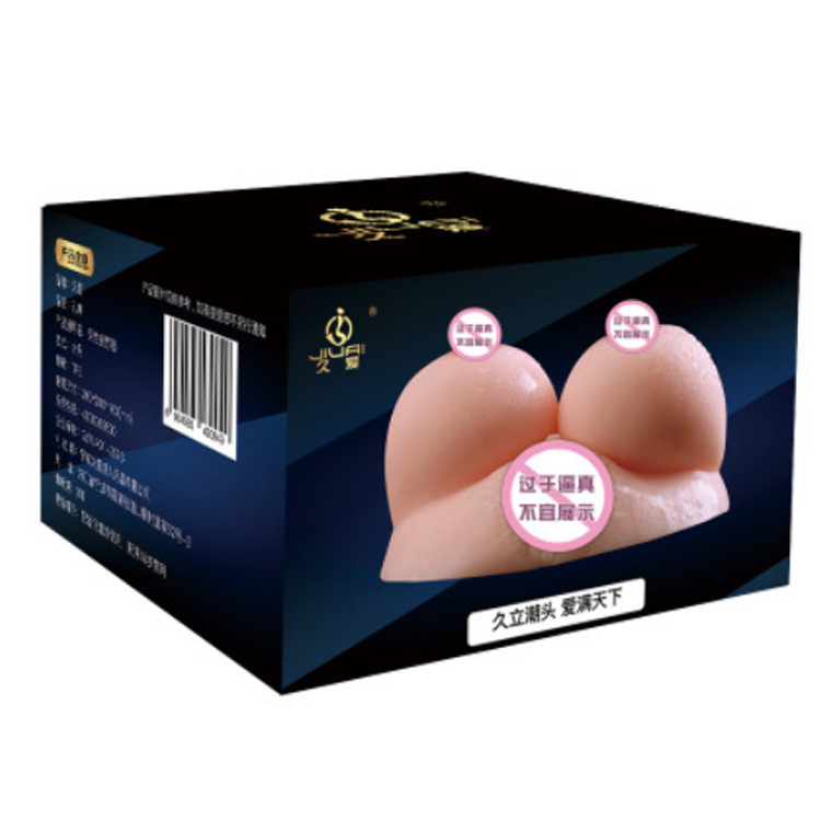 Jiuai Breast Inverted Mold Masturbator TPE Half-Body Male Sex Toy — detail image 5