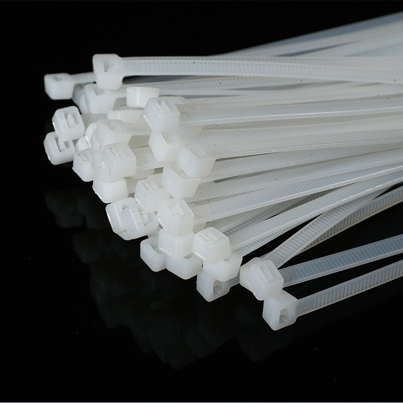 Bridas de nailon, bridas de bridas negras autobloqueantes, fabricantes de fuerza, bridas de cables, correas de fleje, correas de cables