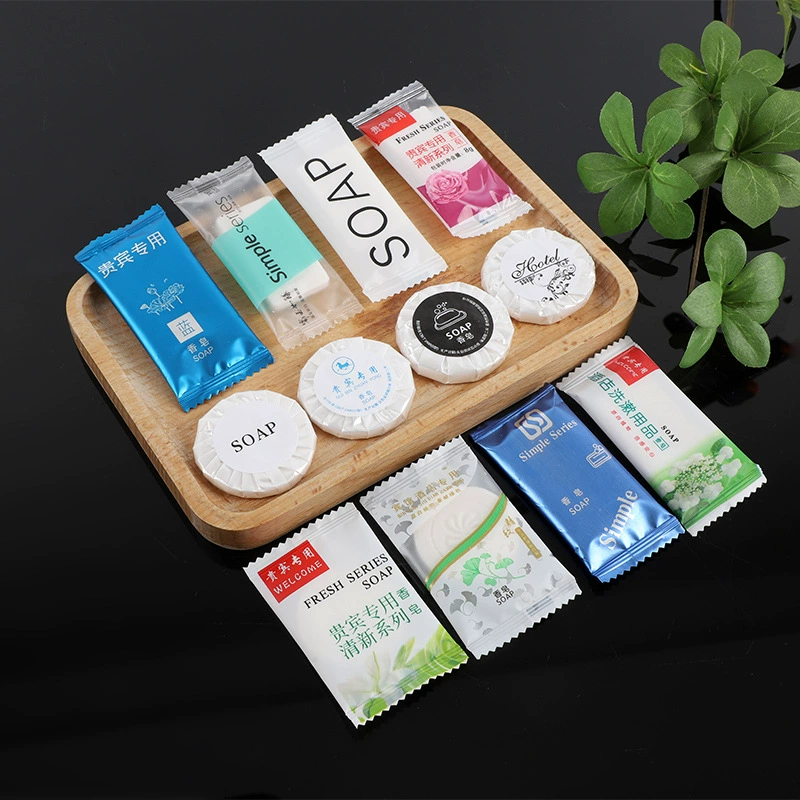 Disposable Hotel Soap, Customizable 15 g, Single‑Use Rectangular or Round