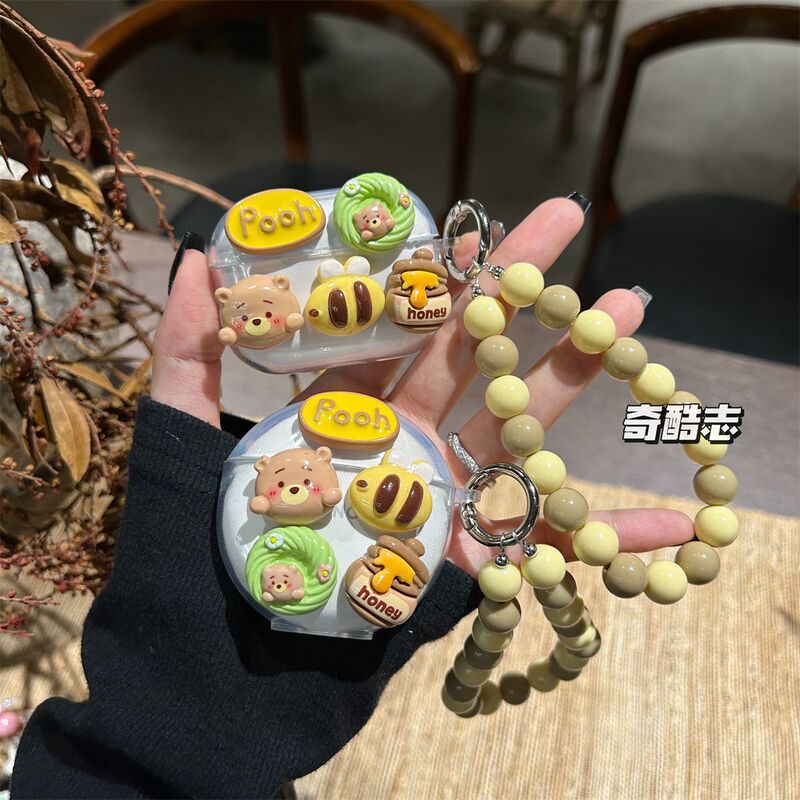 Bee Bear Is Suitable for Realme Buds T310 Cartoon Cute Budsair6 3D Bear T100 Earphone Case