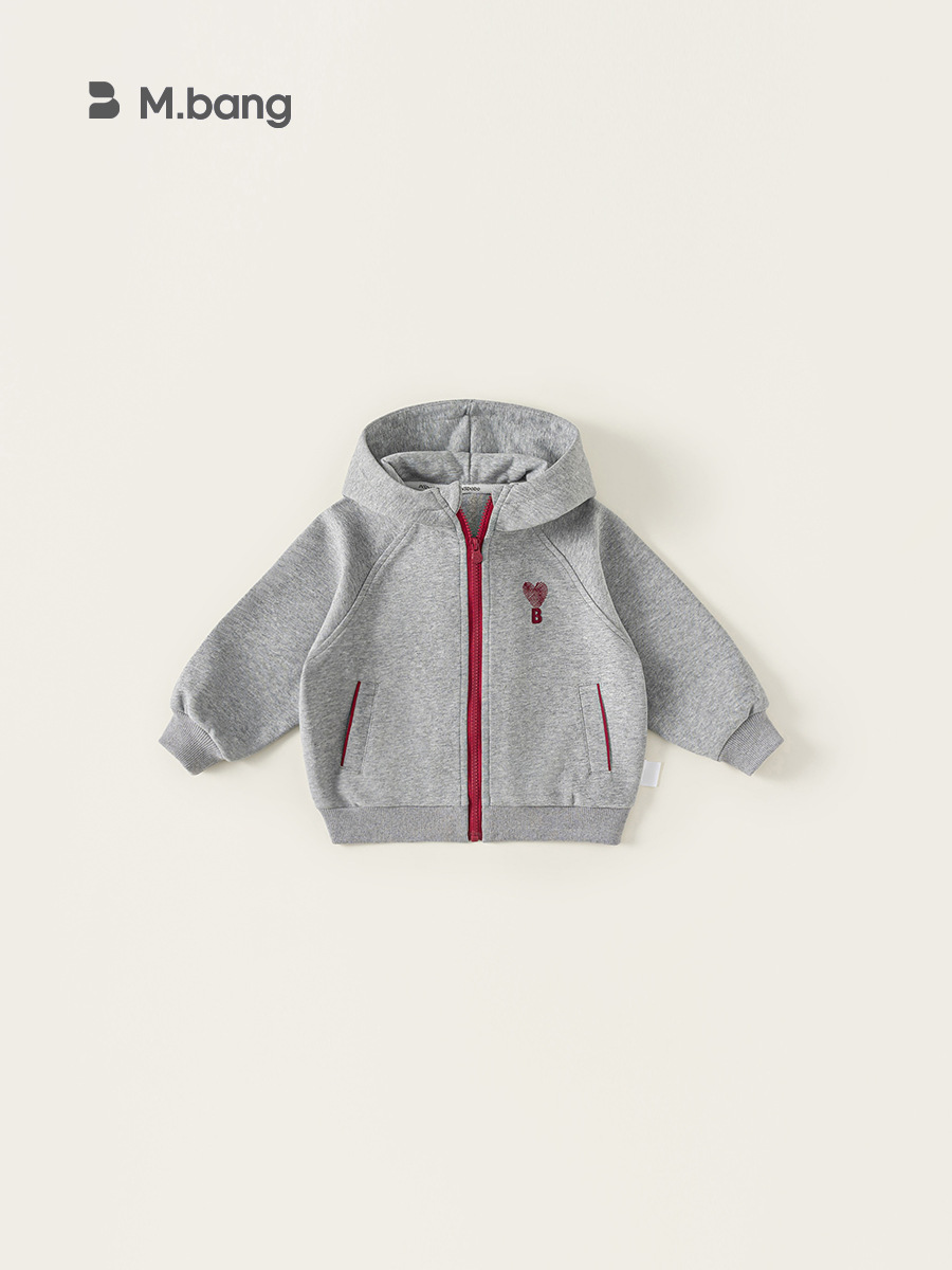 Youbao ropa para niños manga larga para niños nuevos productos de otoño suéter para niños rebeca con capucha estilo de otoño chaqueta de bordado superior para niñas