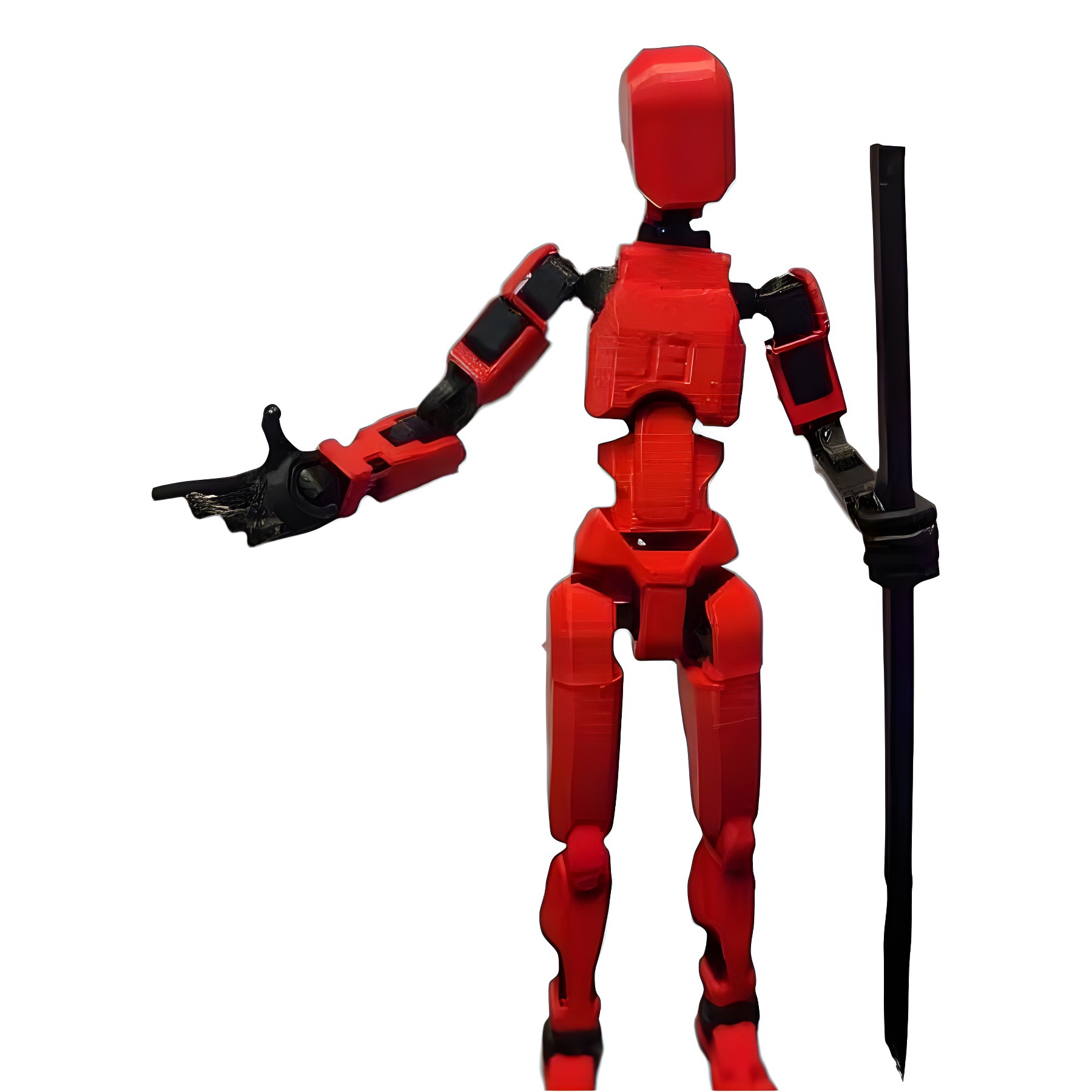 Muñeca móvil de articulaciones múltiples, robot, soldado, 3 generaciones, suerte, 13 modelos, decoración, descompresión, juguetes 3D