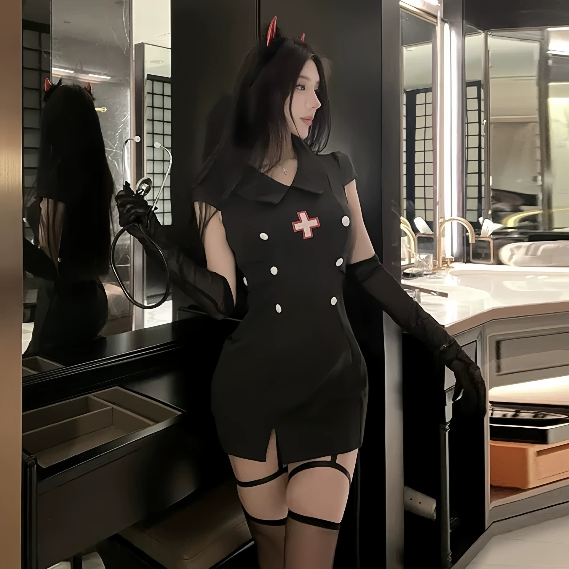 Сексуальная униформа медсестры для косплея, белый ангел, ролевая игра, костюм секретарши, эмоциональное искушение, костюм настроения