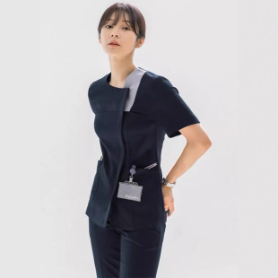 Customized Quick-Drying Dental and Oral Beauty Salon Spa Work Clothes Summer Surgical Clothes Medical Care Clothes Nurse Clothes Wholesale