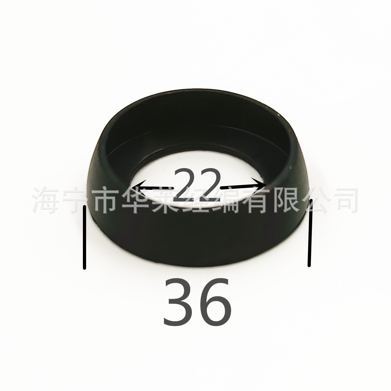 厂家批发 φ36锥形橡胶垫圈 耐油耐磨丁腈橡胶密封件 缓冲垫圈