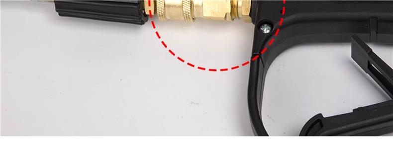 High-Pressure Car Washing Machine Accessories Quick Connector Guide Car Yili Adapter Copper Water Inlet Pipe Nipple Filter Connector