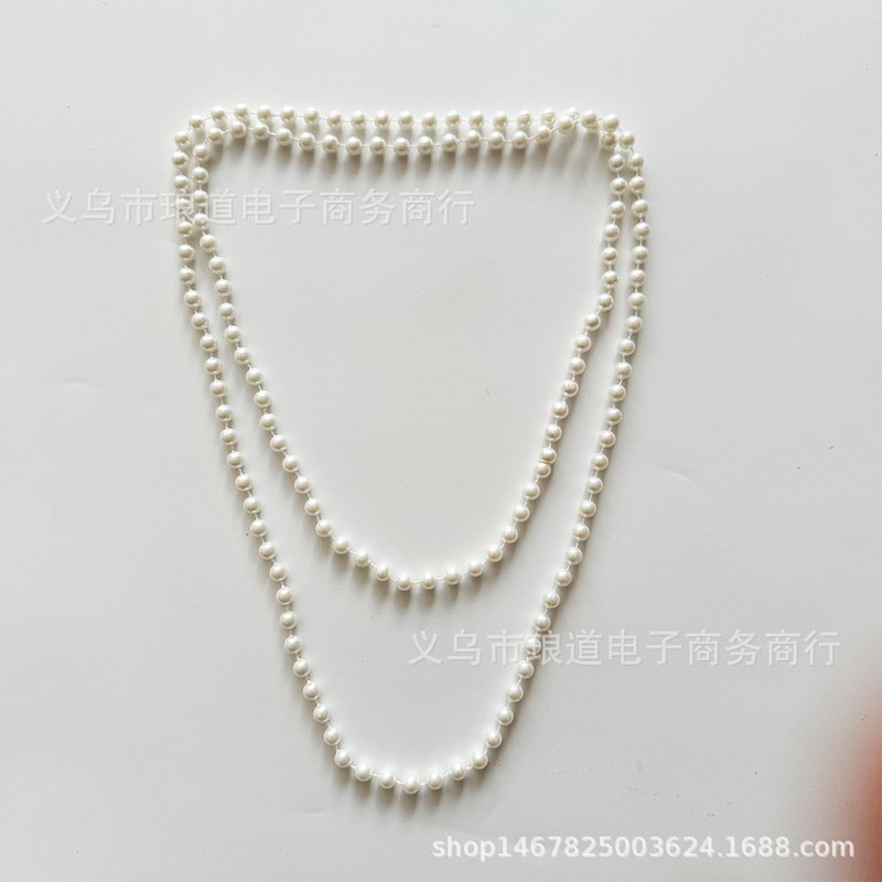 1920S Prom Party Set Gatsby Party Lady Decoration Pearl Necklace Smoke Rod Earrings Set 1920S Prom Party Set Gatsby Party Lady Decoration Pearl Necklace Smoke Rod Earrings Set