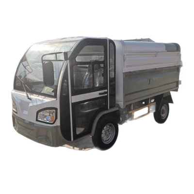 bucket self-unloading garbage truck, Elektrik zibil maşınları