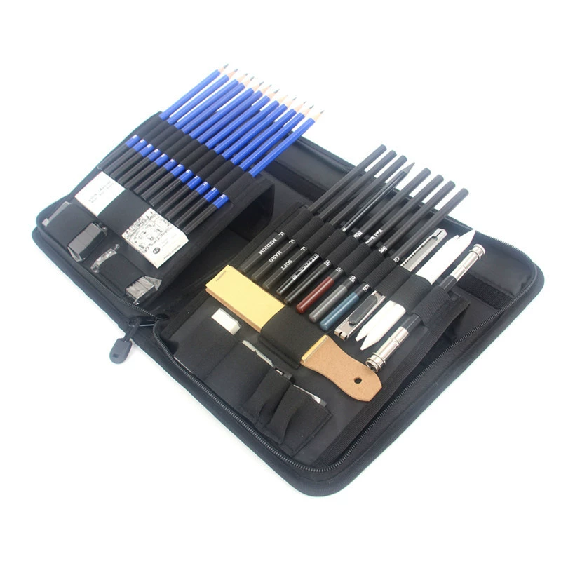 Pencil, art set, (Cross-border trading), 40 pieces