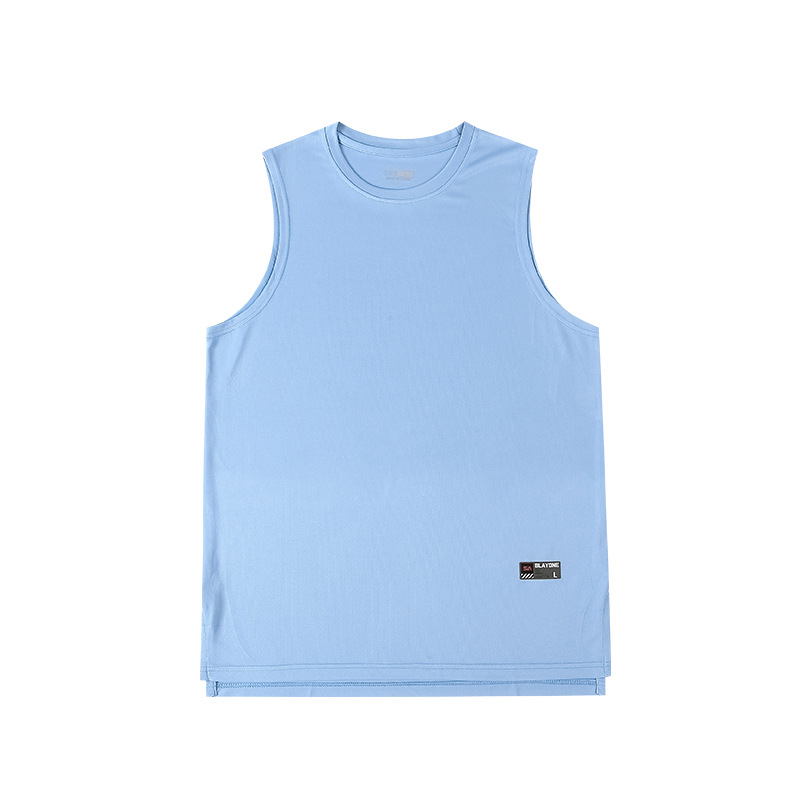 Chaleco deportivo Hombre Fitness chaleco sin mangas de secado rápido entrenamiento de baloncesto al aire libre obstáculo correr baloncesto chaleco deportivo