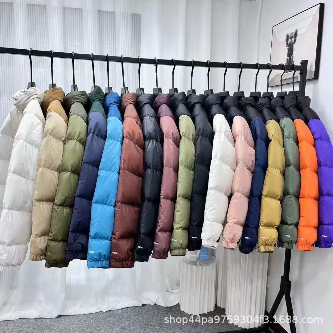 Американская версия Putian North Face 1996 пуховик TNF, ветрозащитный и водонепроницаемый, особо тёплый, наполнитель 700, мужской/женский парный стиль, «хлебная» куртка, гусиный пух