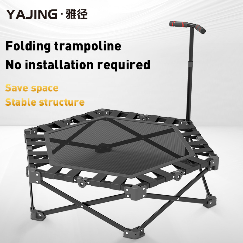 Trampoline for Home Use for Children, Indoor Foldable Trampoline for Large and Small Babies, Outdoor Bouncing for Adults