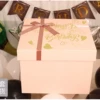 Pink Gift Box Happy Birthday Touch Lamp Raffia