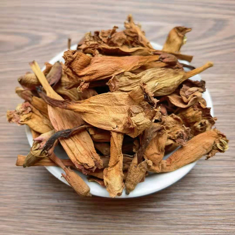 Dried Campsis Flower Ling Xiao Hua 凌霄花 Loose Chinese Herbal Flowers for Decoction and Tea specifications