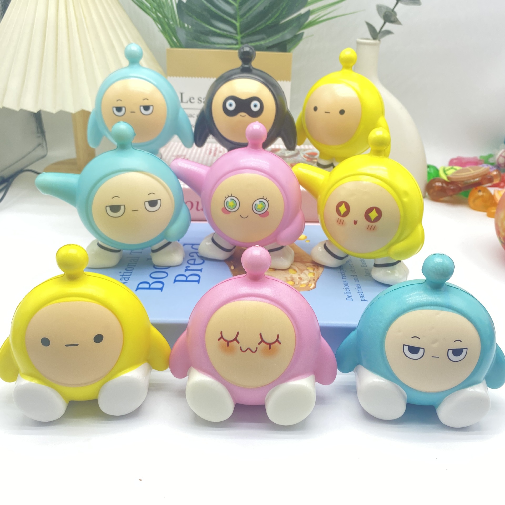 Big Egg Party pellizco muñeca juguete descompresión artefacto infantil PU rebote lento regalo de bola