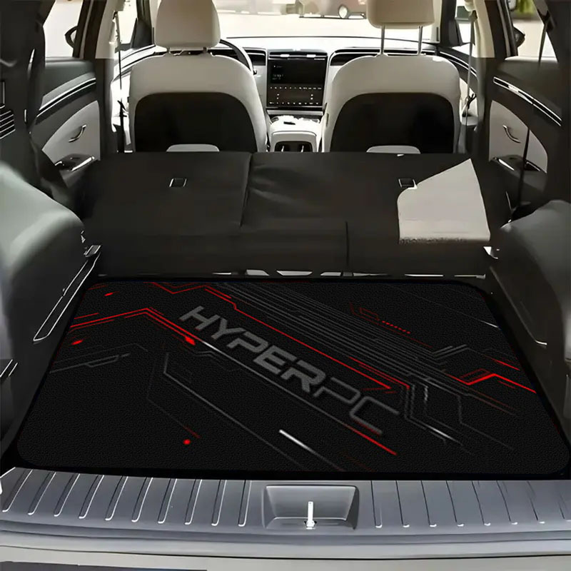 Trendy and Cool Car Trunk Cargo Protection Mat, Futuristic Tech-Style Outdoor Dining Mat, Cross-Border Bestseller