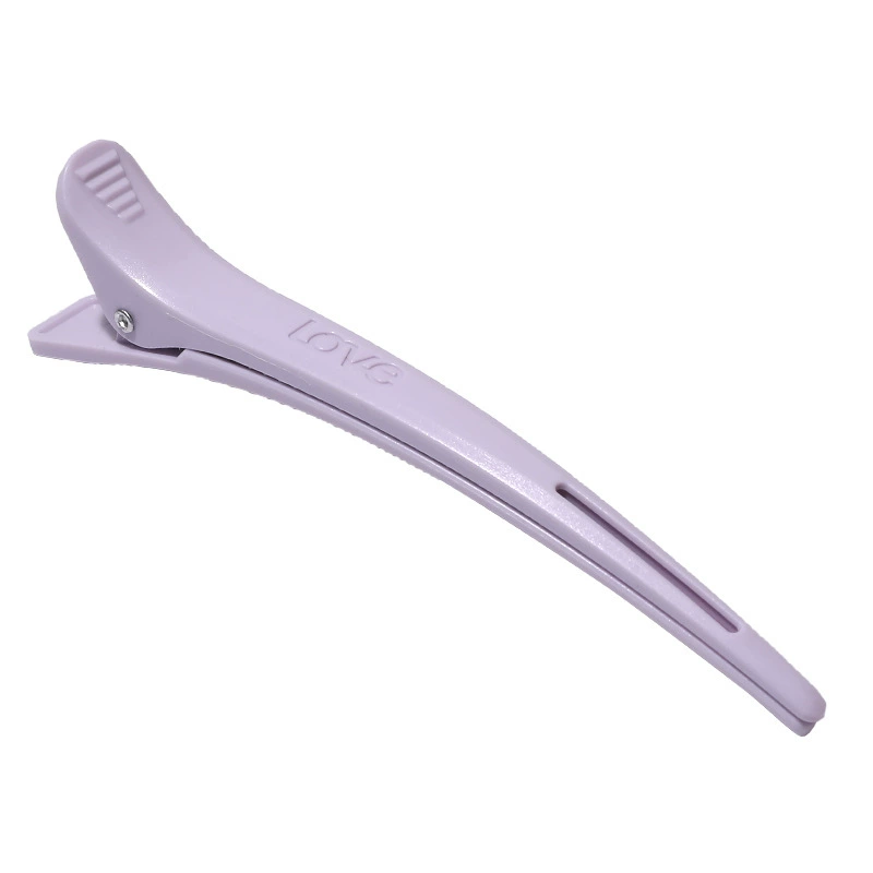 Заколка для волос с длинной улитке (Long Duckbill Hair Clips), 11.7 см, секционные заколки для салона, фуксия/пурпурный/синий