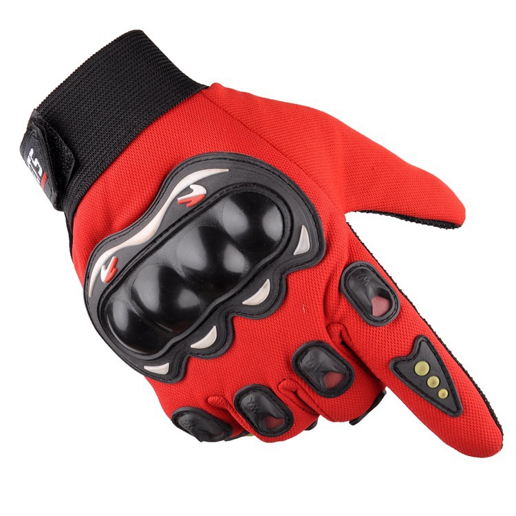 Dedo completo fuera de carretera primavera, verano y otoño montar medio dedo motocicleta ciclismo guantes al aire libre cáscara dura mano protección guantes de la motocicleta