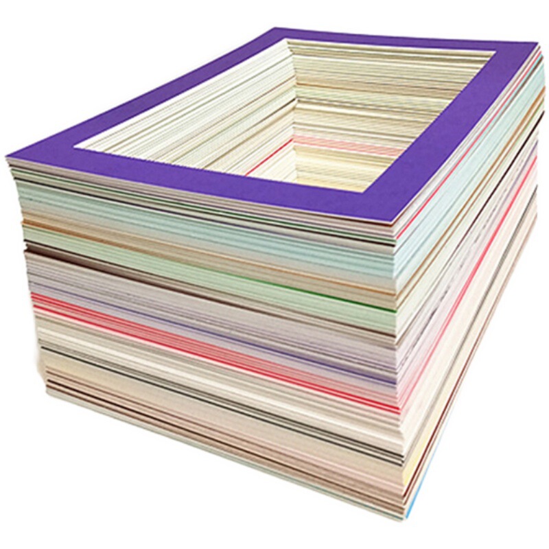 30 creative single frame Children's Painting Wall special photo frame 4K8 open 16Ka3a4 cardboard simple paper frame