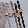 Watch, retro small quartz dial, Korean style, simple and elegant design, thin strap