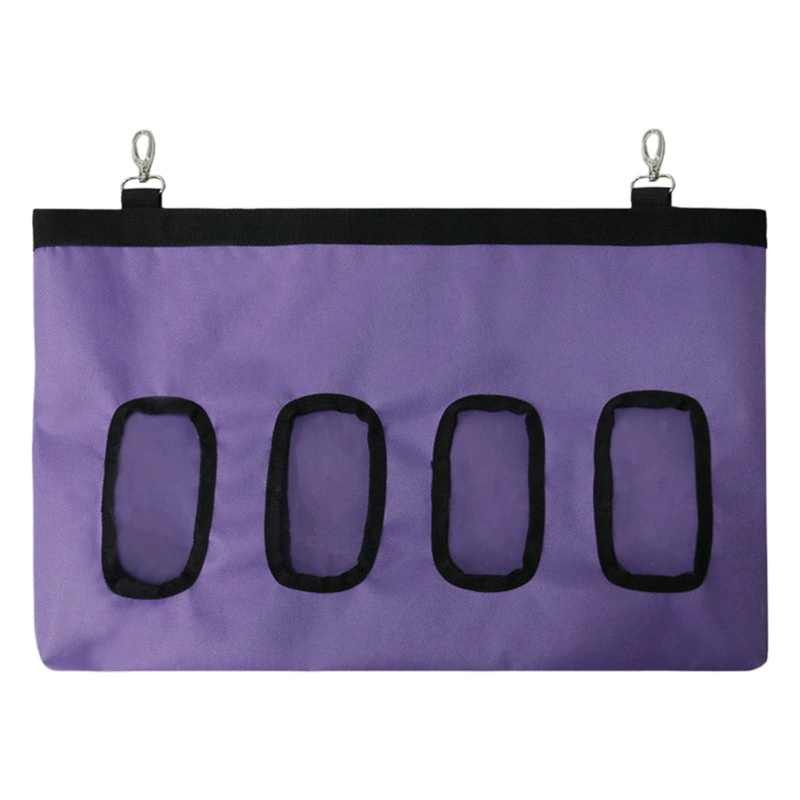 Двухслойный мешок для травы с четырьмя отверстиями мешок для травы кролика морская свинка Шиншилла мешок для кормления сена мешок для кормления домашних животных трансграничный поколение волос