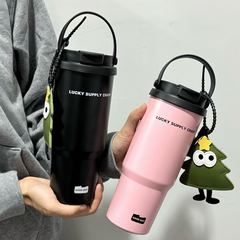 ビッグマック車用魔法瓶カップ 304 ステンレス鋼アイスカップ高価値ストローカップ大容量保冷カップ