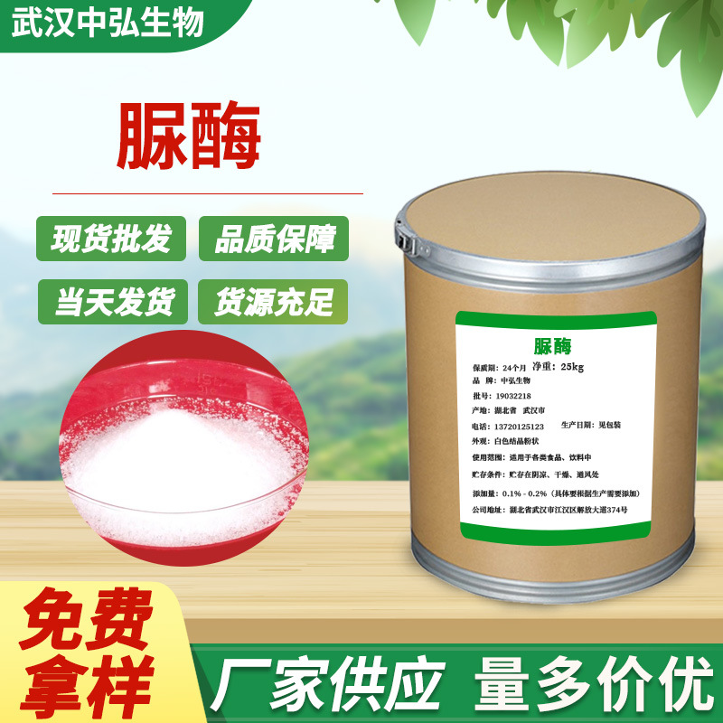 厂家现货供应 脲酶 食品原料添加剂 酶制剂 含量99  脲酶量大从优