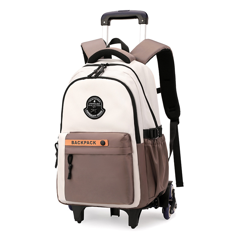 Mochila de pescado natural para subir escaleras de gran capacidad resistente a la suciedad, estudiantes de primaria de grado 3 - 6 estudiantes de secundaria secundaria