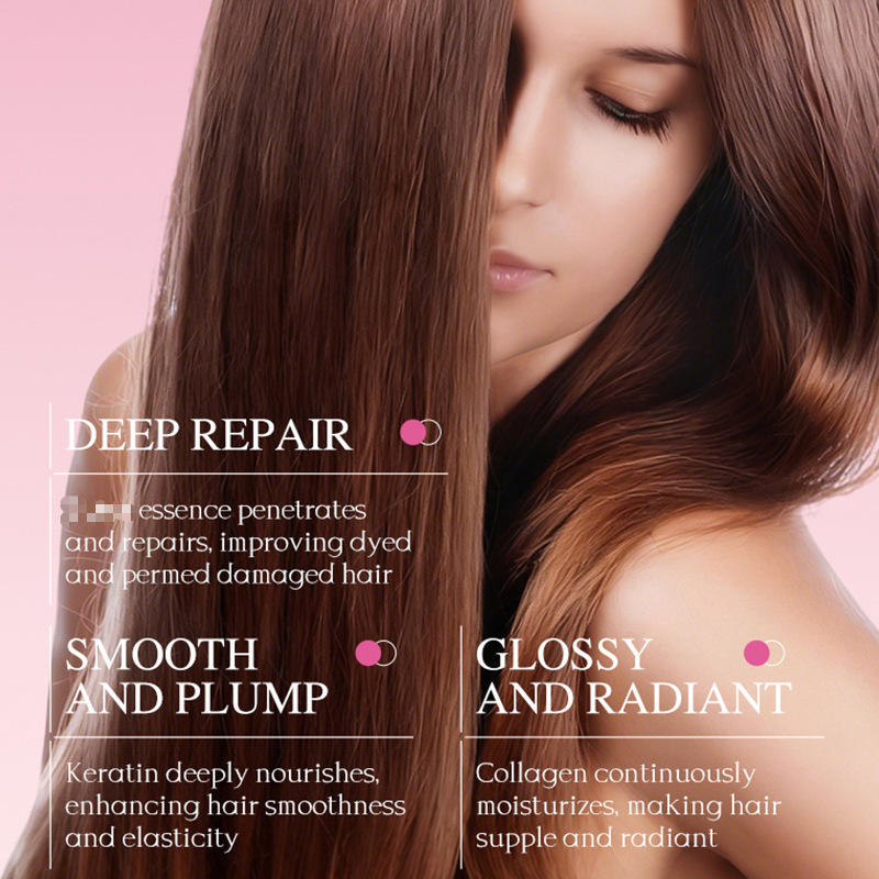 KORMESIC máscara para el cabello rosa máscara para el cabello nutritivo cuidado del cabello gran capacidad comercio exterior transfronterizo al por mayor