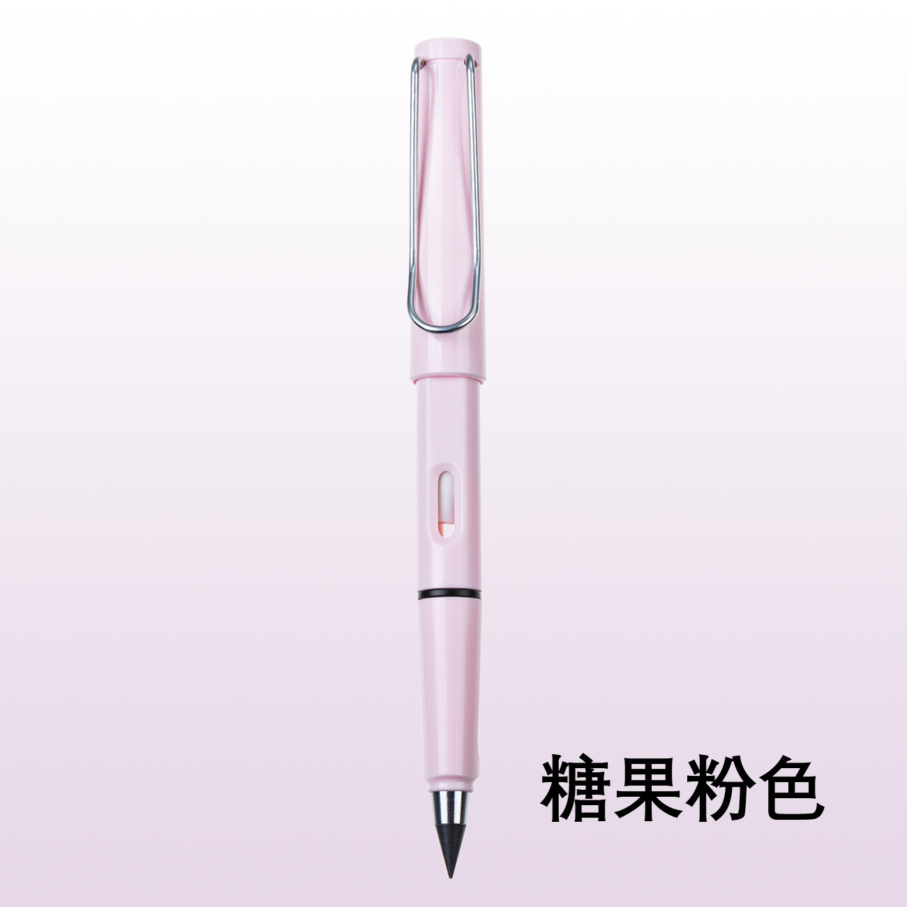 Inventario de tecnología negra lápiz eterno no necesita afilar sin tinta para estudiantes de ejercicio no rompe fácilmente lápiz borrable