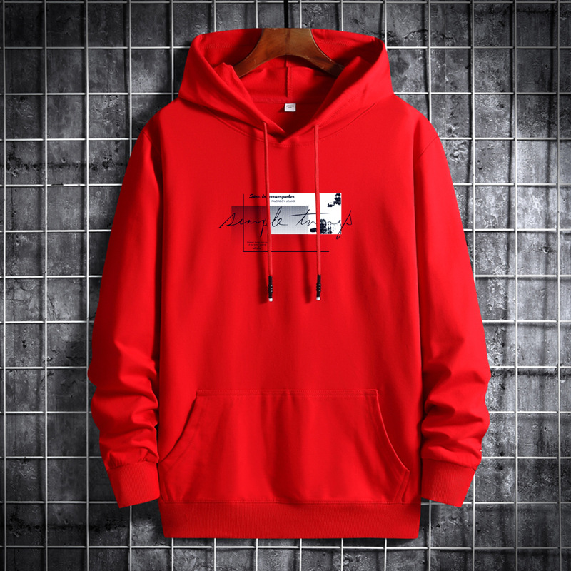 Suéter con capucha de los hombres 2023 otoño nuevo estilo coreano estudiante moda ins Suelta todo partido con capucha capa superior