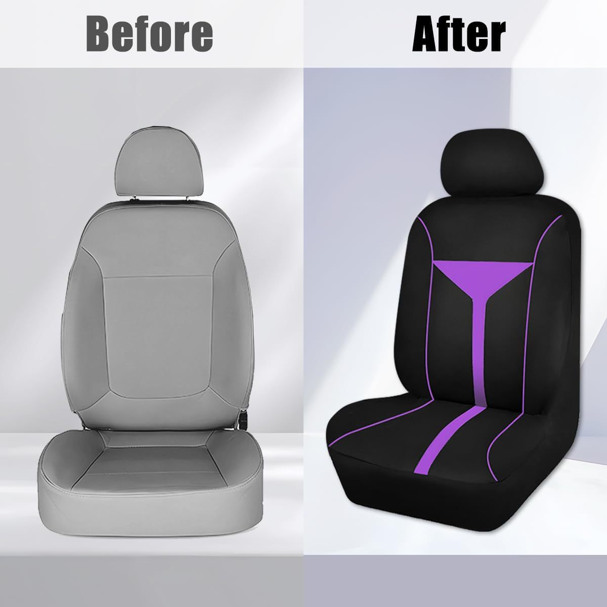 Cross-Border New Elastic Fabric Wine Glass Style Car Seat Cover for All Seasons Amazon Temu Meike Duo
