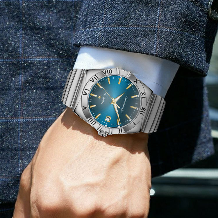 Duke of Lorraine Constellation Series Fully Automatic Mechanical Watch Couple Watch Men's and Women's Calendar Stainless Steel Douyin Live Broadcast