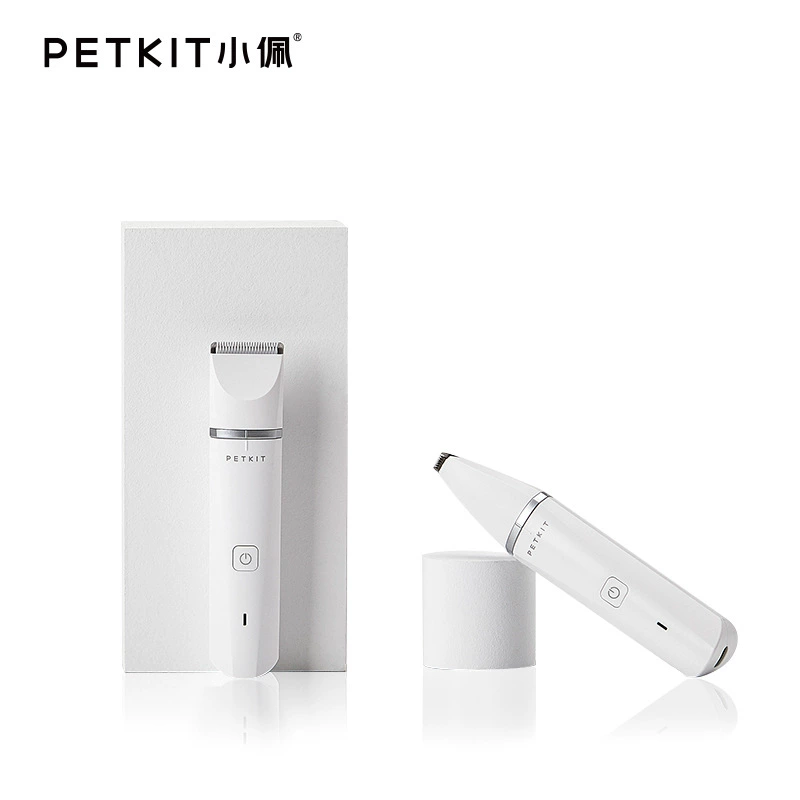 Машинка для стрижки шерсти Petkit 2-в-1, мощная электрическая машинка для стрижки, LED-машинка для стрижки когтей, расческа-игла для удаления шерсти для кошек и собак