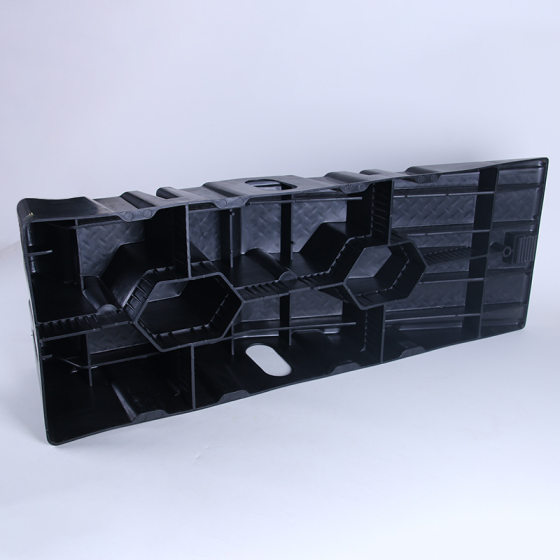 Wholesale supply plastic ramp car maintenance driveway thickened plastic non-slip bracket ramp ramp ladder