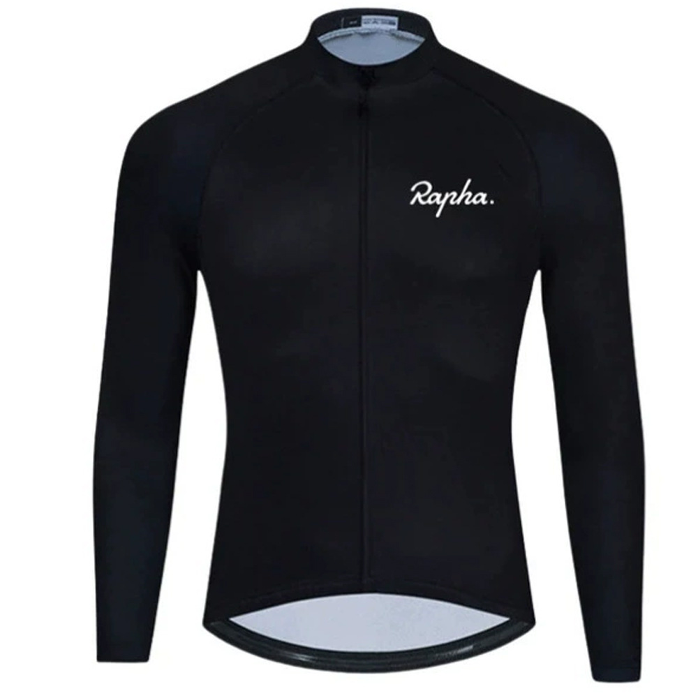 Cross-Border Exclusive 2025 Cycling Jersey Long-Sleeve Top Rapha Cycling Jersey Top Sweat-Absorbent Breathable Long-Sleeve Top