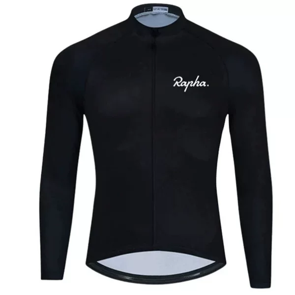 Cross-Border Exclusive 2025 Cycling Jersey Long-Sleeve Top Rapha Cycling Jersey Top Sweat-Absorbent Breathable Long-Sleeve Top