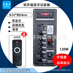 ハイパワーの2チャンネルのbluetooth機能ボードの屋外のタイロッドの音響はマザーボードを改造してダブルボイスの低音のスピーカーを接続することができます。