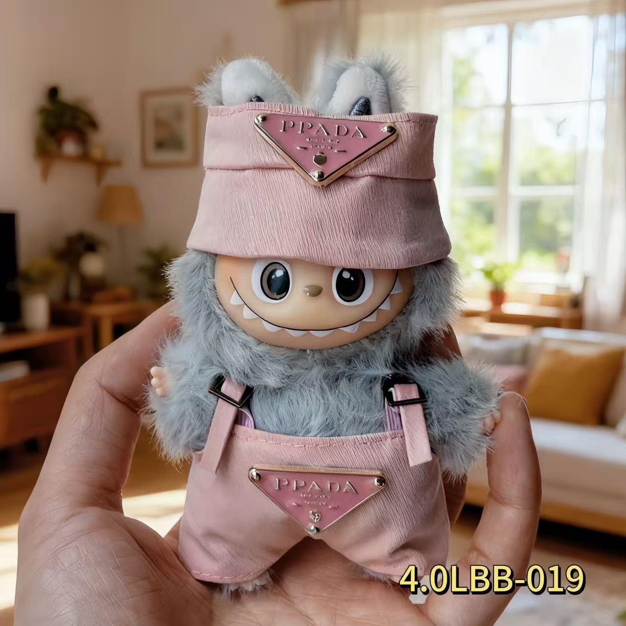 Ropa de tela de rabu mini contraseña ropa de bebé para la generación de mini versión sólo fondo de cuatro generaciones de ropa de bebé conjunto de pantalones