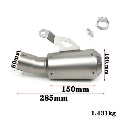 Exhaust pipe GP mesh style stainless steel