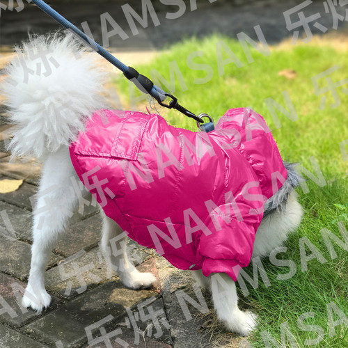 Pet clothing winter clothing wholesale dog clothing autumn and winter new down jacket puppy windproof hooded cold protection and heat preservation