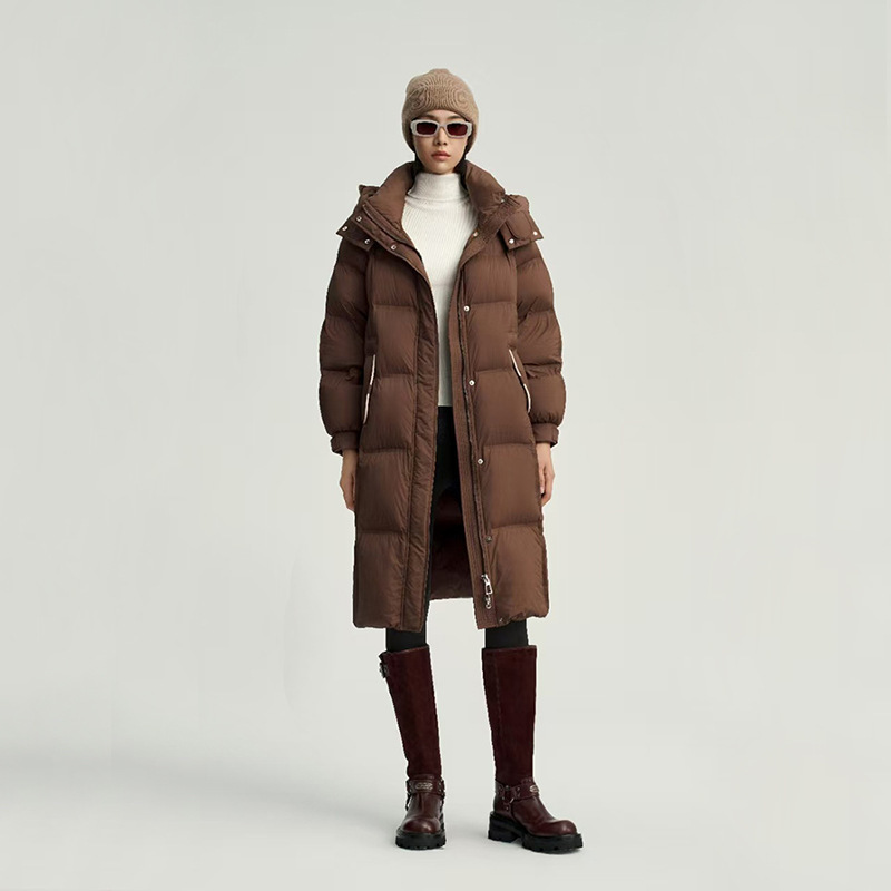 【Brand Same Style】Upgraded Version Puff 90 Duck down Jacket with Hood, New Winter down Coat for Women, Long Over-The-Knee Coat 【Brand Same Style】Upgraded Version Puff 90 Duck down Jacket with Hood, New Winter down Coat for Women, Long Over-The-Knee Coat