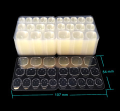 542L high viscosity yellow fruit jelly glue 0.3mm fold square